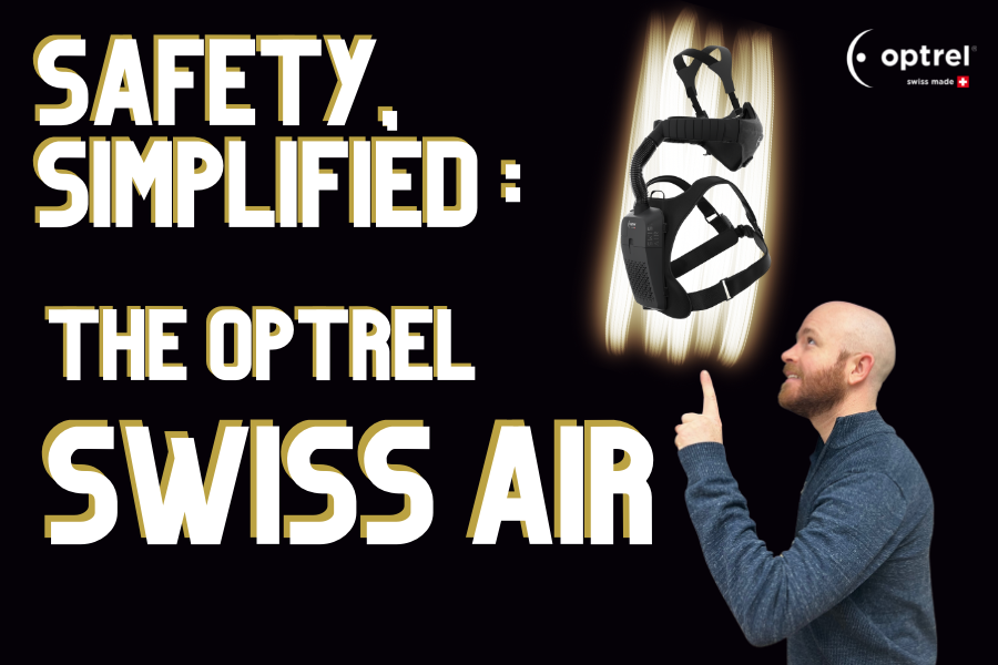 Optrel Swiss Air PAPR tutorial Youtube video image